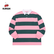 [KIRSH] STRIPE RUGBY LOOSE-FIT T-SHIRT | 25FW