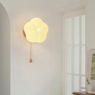 SNRIGIN LED Wooden Zipper Wall Light with G9 Bulb