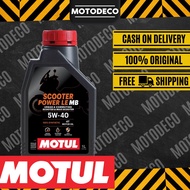 MOTUL Scooter power LE 5w40