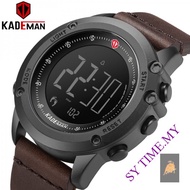 KADEMAN K698 Men's WatchLCDBacklight Display Multifunctional Sports Waterproof Belt Watch Net Steel Watch