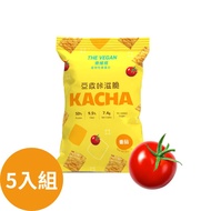 [樂維根] KACHA 豆皮咔滋脆 - 多口味 5入組 (30g/包)-番茄口味*5