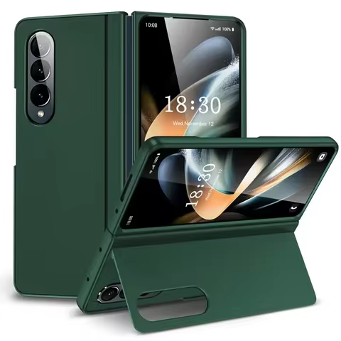 For Samsung Galaxy Z Fold 4 5 6 7 Case Ultimate Touch Feeling PC Bracket Folding Anti-fall Full Prot