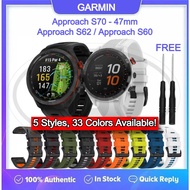 Garmin Approach S70 - 47mm / Approach S62 / Approach S60 QuickFit Tali Watch - 22mm