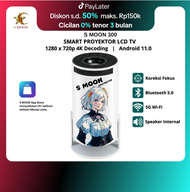 SMOON300 SMART PROYEKTOR LCD TV - INCLUDE HDMI - GOOGLE STORE - ANDROID - NETFLIX - YOUTUBE - WIFI -