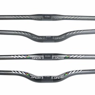 SFISH Full Carbon Fiber Mountain Bike 3k Straight Handlebar Swallow Handlebar Horizontal Handlebar 3