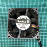 HIGH SPEED FAN 8X8CM 12V DC 0.46-0.58 AMPER SAN ACE BRAND