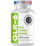 Intestinal Fortitude GLR-6-Intestinal Lining Repair Supplement-Containing L-Glutaminamide, Slippery 