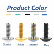 M6 M8 Grade Titanium Umbrella Head Motorcycle Decorative Bolts Titanium alloy screws