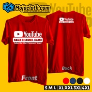 Kaos Youtube Channel - Kaos Custom Nama Youtube Channel Kaos Youtube Nama Channel - MojoCloth