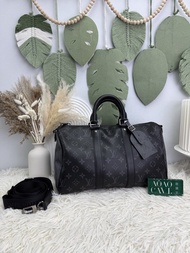 《荃灣實體店》LV  City keepall 35 黑色老花 晶片款 有塵袋有盒🖤
