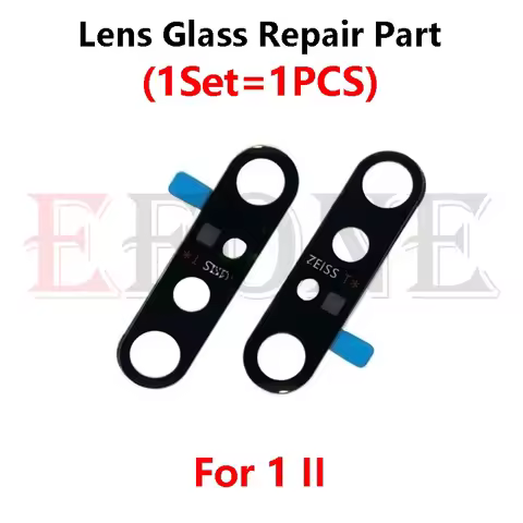 For Sony Xperia 1 II III Back Rear Glass Camera Lens With Adhesive Replacement Parts