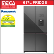 PANASONIC R-XY680YMMS 617L PRIME+ 4-DOOR FRIDGE(NON-PLUMBING WATER DISPENSER)