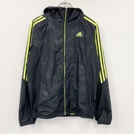 古著adidas運動外套/球衣，黑色，M碼