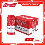 THÙNG 12 LON BIA BUDWEISER 500ML