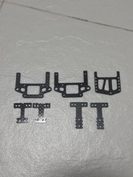 Kyosho mini z Carbon fiber replacement parts for AWD & RWD mini-z
