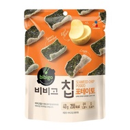 [CJ] Bibigo Seaweed Crispy light potato corn Korean Snack Food 40g x 2ea