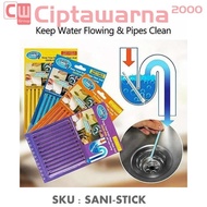 Sani stick WC drain pipe cleaning stick drain cleaner stick