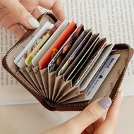 【聖誕禮物】真皮信用卡夾包 / 12卡片收納包 / 名片夾_咖/藍/綠