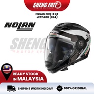 NOLAN N70-2 GT JETPACK (064) Full Face Helmet Motor Topi Keledar Keselamatan Full Face Original Supe