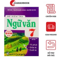 Book - Literature test 7 (15 minutes, midterm, final term)