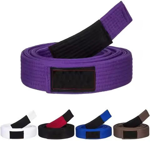 Brazilian Jiu Jitsu BJJ Belts 215cm - 315cm Adult A0 A1 A2 A3 A4 Black Brown Purple Blue White