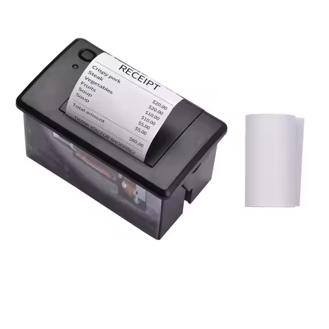 Aiebcy EM5820 Embedded Thermal Receipt Printer 58MM Mini Printing Module Low Noise w/ USB/RS232/TTL