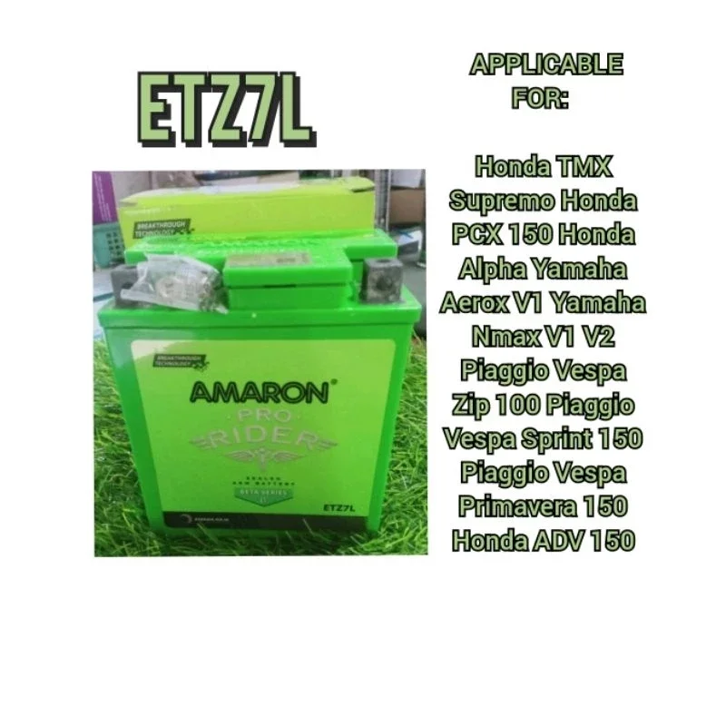 Amaron Pro bike Rider  Battery ETZ7L