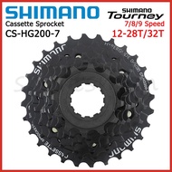 Shimano CS-HG200-7 MTB Mountain Bike 7/8/9 Speed Cassette Sprocket 12-28T / 12-32T HG200-7 Rear Gear