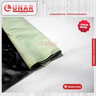 Atasan ready Goretex 3 Layer Mint Per-Yard Bahan Jaket Premium Waterpr