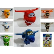 SUPER WING PAUL JETT DIZZY DINNIE MIRA GRAND ALBERT BELLO JEROME TRANSFORM TO PLANE(2 IN 1)FOR KIDS 