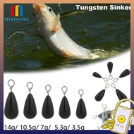 MYRONGMY Fishing Sinkers 3.5/5.3/7/10.5/14g Outdoors Tungsten Fastach Sinker Sports Tungsten Quick R