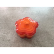 le creuset Orange Flower Baking Cup