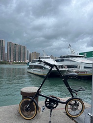 黑色摺疊單車(16寸Strida)送車袋