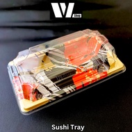 Sushi Tray / Mika Sushi / Sushi Box / Motif Sushi Container / WL Sushi Tray