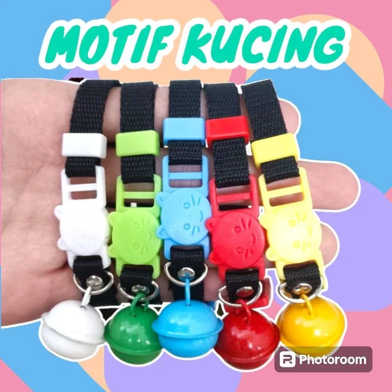 Kalung Kucing Buckle Kucing Lonceng Ufo 22mm
