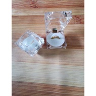 Crystal ring box size 4.5cm - White