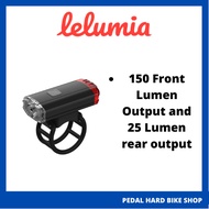 LELUMIA Light Dual 150 Lumen (FRONT) + 25 Lumen (REAR) (1 YEAR WARRANTY)