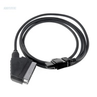 【3C】 1 8m 3 0m  Scart  Video AV Cable Connection Cord for NES Console 5 9ft 9 8ft Plug Connecting Wi