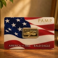 PAMP Bald Eagle Limited gold bar 5g