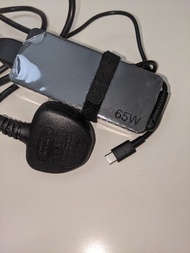 Mong Kok: Real 100% Lenovo charger 65W Type C notebook computer, USB C charging cable, factory origi