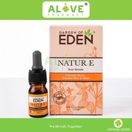 [ALIVE PHARMACY] Garden of Eden Natur E Scar Serum 5ml – Serum Vitamin E Tulen Untuk Parut, Luka & K