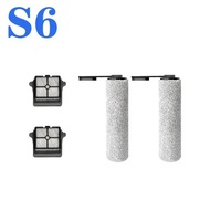 สำหรับ Tineco อะไหล่เครื่องดูดฝุ่นตั้งพื้นหนึ่ง S6แปรงลูกกลิ้งที่คลุมแปรง Rloller ของแท้ถังทำความสะอ