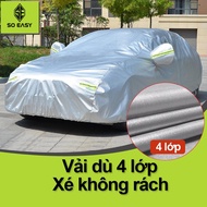 [AUDI A8] Car Tarpaulin Car Cover - Silver 4-Seater To 7-Seater Aluminum Car Cover With 2-Layer Heat
