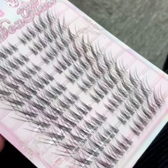 【Shipment Within 24 Hours】 Natural Wispy False Eyelashes Fluffy Whispy Flortte Mlen Diary Eyelash Ex