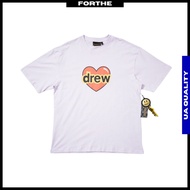 DREW HOUSE I Love Drew Ss Tee Oversized Streetwear Justin Bieber Drew House Heart Shape T-shirt
