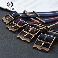 New Design Adjustable Copper Buckle Strap For Tudor Black Bay Watch Strap Nylon Strap 20mm 22mm For 