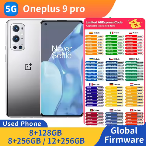 OnePlus 9Pro 9 Pro 5G Smartphone 6.7inch 120Hz Full Screen 50MP Camera Bluetooth in good condition o