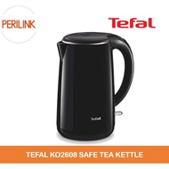 Tefal KO2608 Safe Tea Kettle 1.7L Black - Double layer, Safe to touch