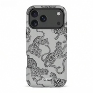 VESPOP Y2K double-layer shockproof phone case, glossy design, bright colors, compatible with iPhone 