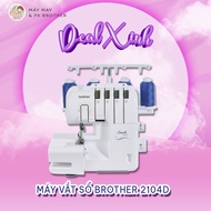 [Trả góp 0%]Máy Vắt Sổ Brother 2104D - Hàng chính hãng